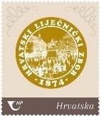 Dopisnica Hrvatske pošte - 145 godina LijeÄniÄkog vjesnika